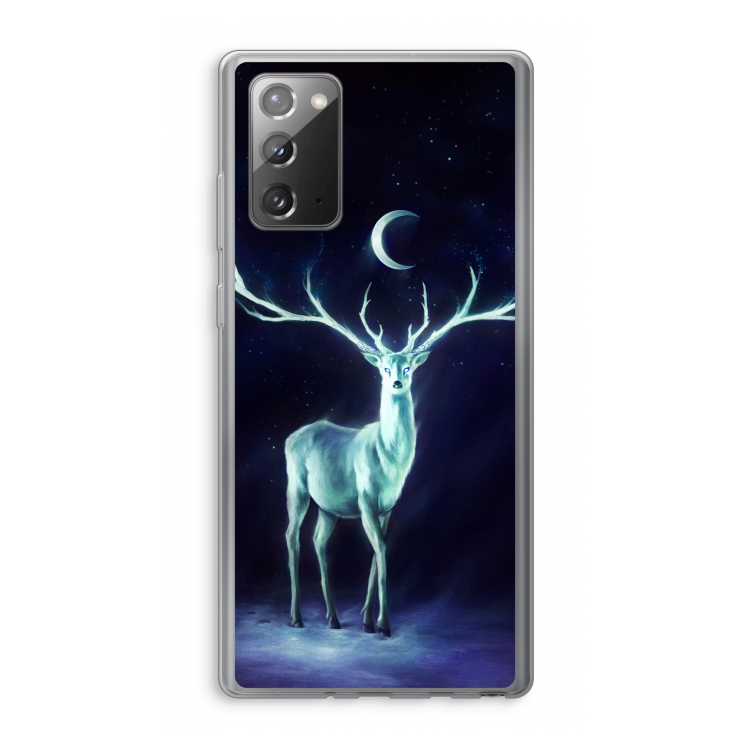 Nightbringer: Samsung Galaxy Note 20 / Note 20 5G Transparant Hoesje