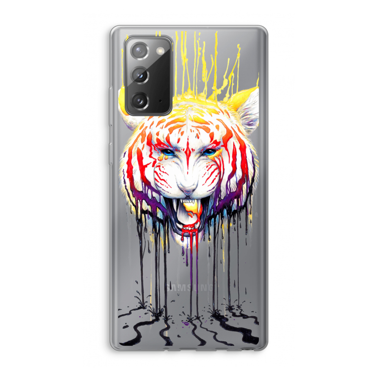 Fading: Samsung Galaxy Note 20 / Note 20 5G Transparant Hoesje