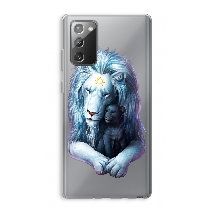 Child Of Light: Samsung Galaxy Note 20 / Note 20 5G Transparant Hoesje