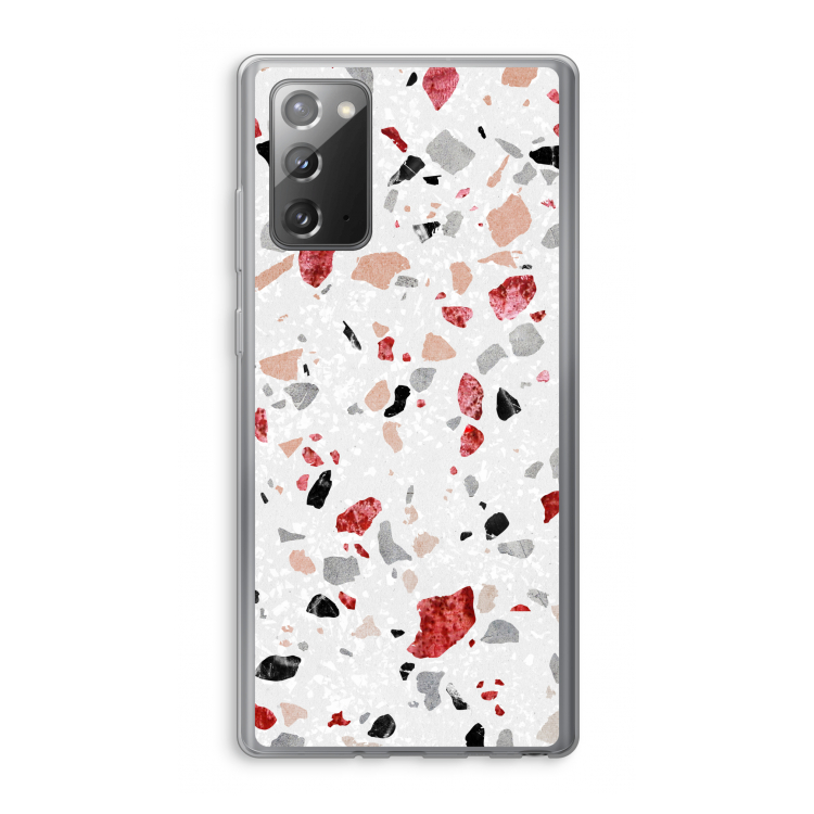 Terrazzo N°12: Samsung Galaxy Note 20 / Note 20 5G Transparant Hoesje