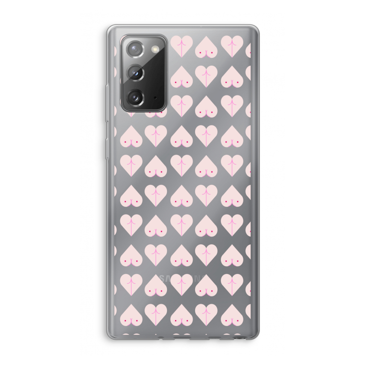 Ass 'n Titties: Samsung Galaxy Note 20 / Note 20 5G Transparant Hoesje
