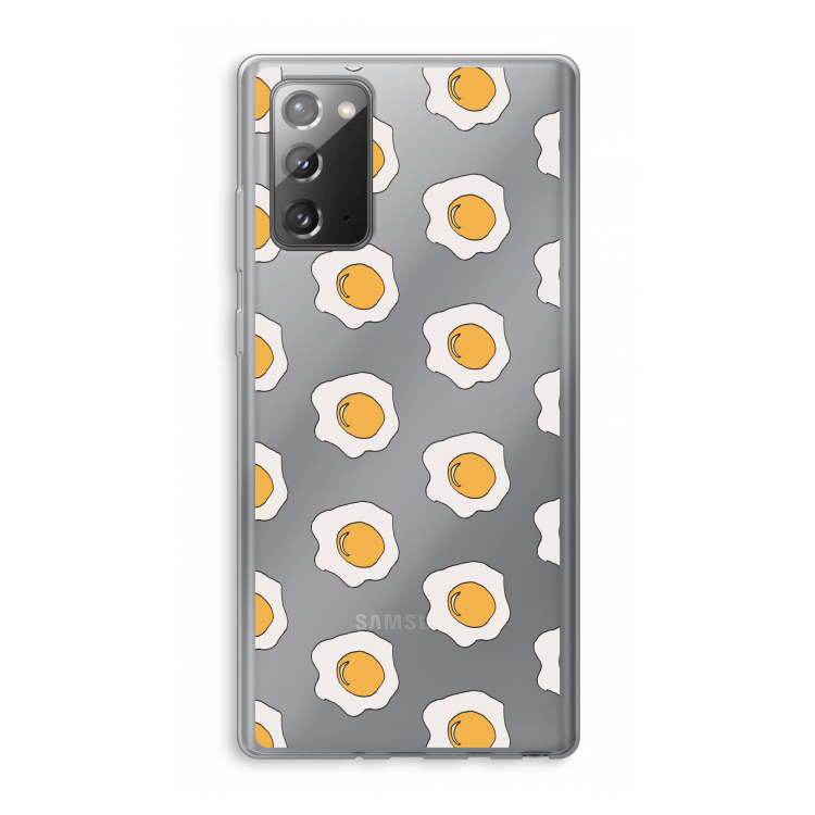Bacon to my eggs #1: Samsung Galaxy Note 20 / Note 20 5G Transparant Hoesje