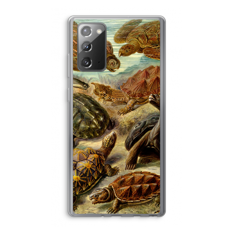 Haeckel Chelonia: Samsung Galaxy Note 20 / Note 20 5G Transparant Hoesje