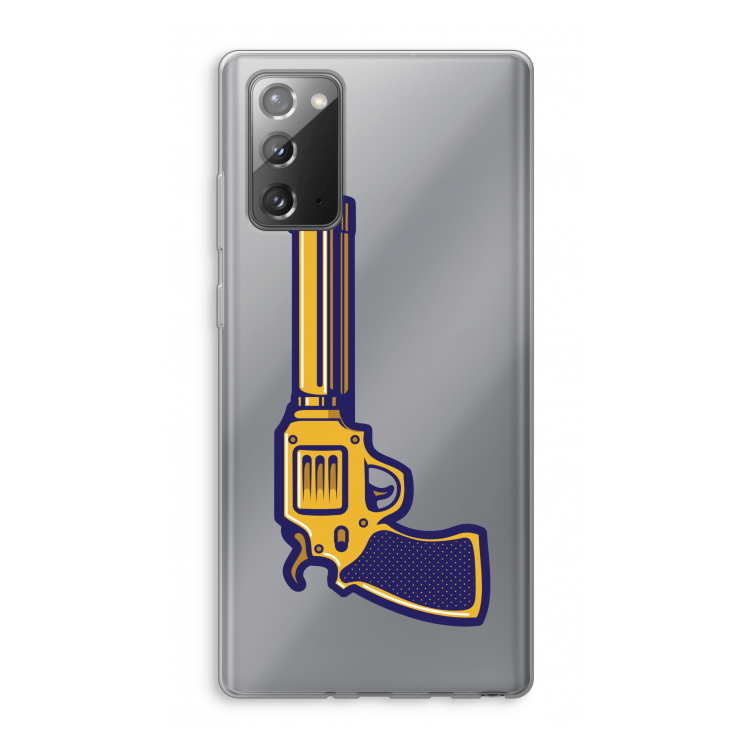 Pew Pew Pew: Samsung Galaxy Note 20 / Note 20 5G Transparant Hoesje