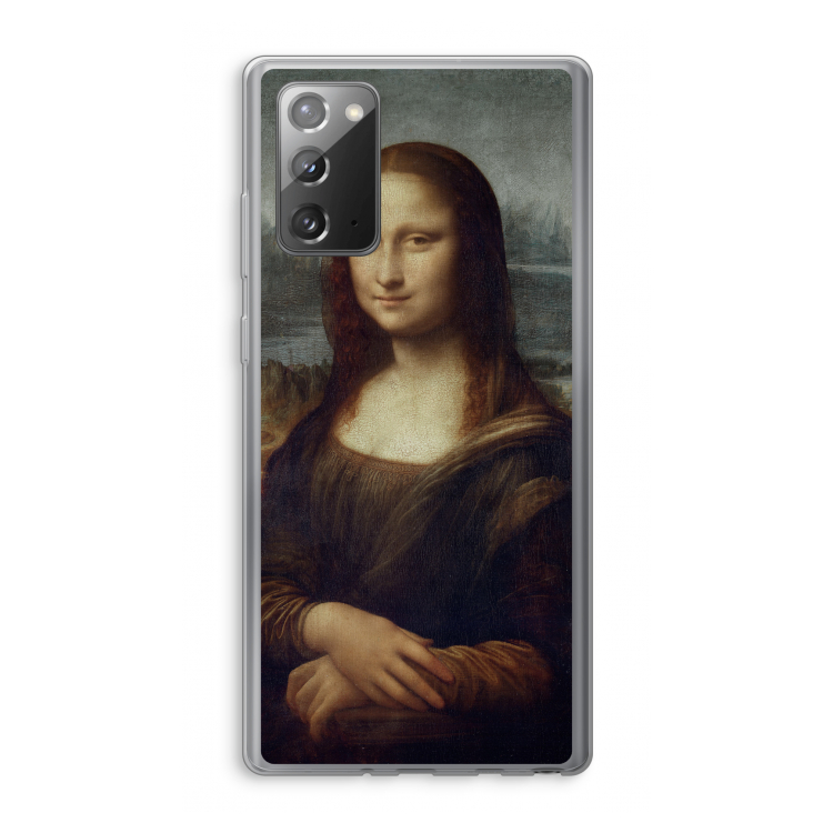 Mona Lisa: Samsung Galaxy Note 20 / Note 20 5G Transparant Hoesje