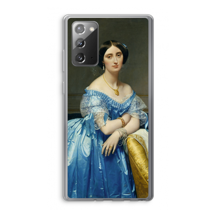 Eleonore: Samsung Galaxy Note 20 / Note 20 5G Transparant Hoesje