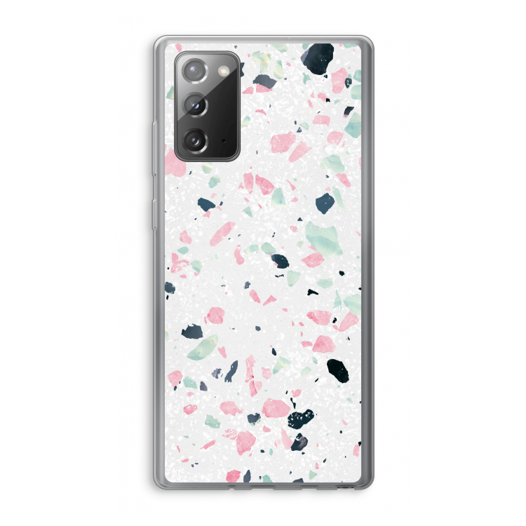 Terrazzo N°3: Samsung Galaxy Note 20 / Note 20 5G Transparant Hoesje