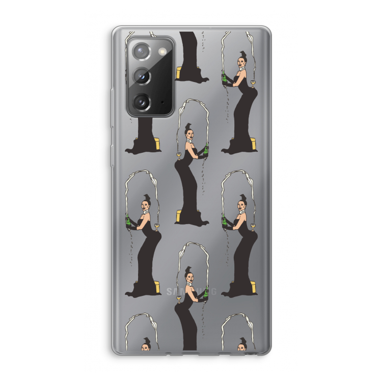 Pop Some Kim: Samsung Galaxy Note 20 / Note 20 5G Transparant Hoesje