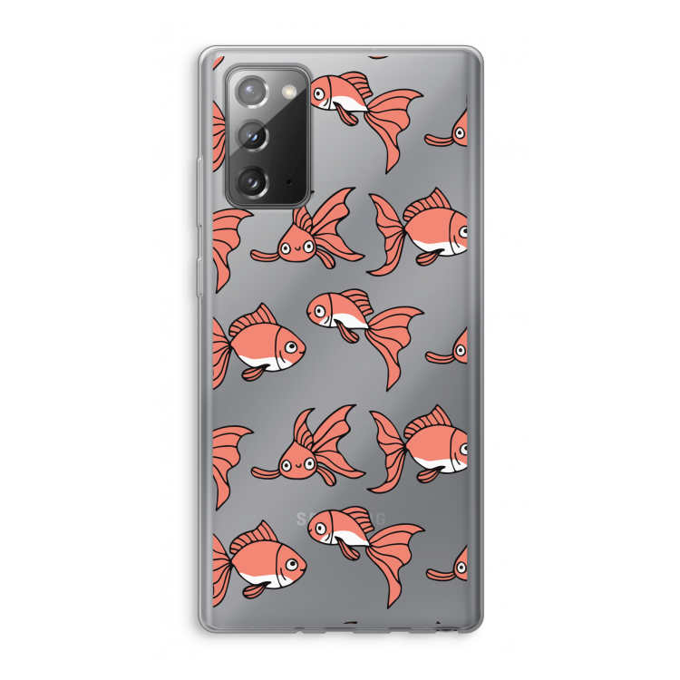 Blub: Samsung Galaxy Note 20 / Note 20 5G Transparant Hoesje