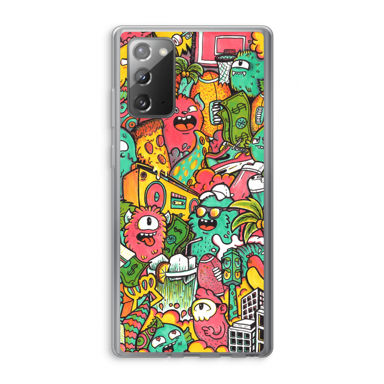 Vexx City: Samsung Galaxy Note 20 / Note 20 5G Transparant Hoesje