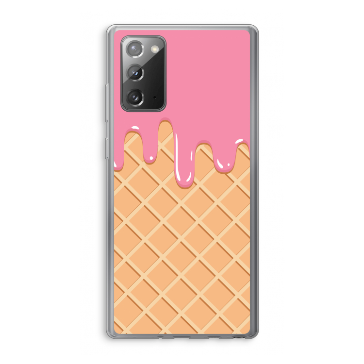 Ice cream: Samsung Galaxy Note 20 / Note 20 5G Transparant Hoesje