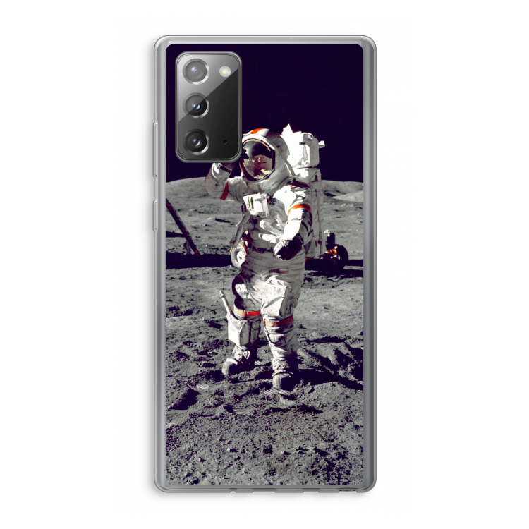 Spaceman: Samsung Galaxy Note 20 / Note 20 5G Transparant Hoesje