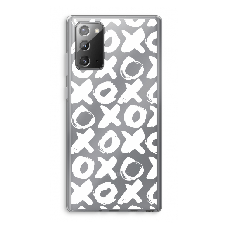 XOXO: Samsung Galaxy Note 20 / Note 20 5G Transparant Hoesje