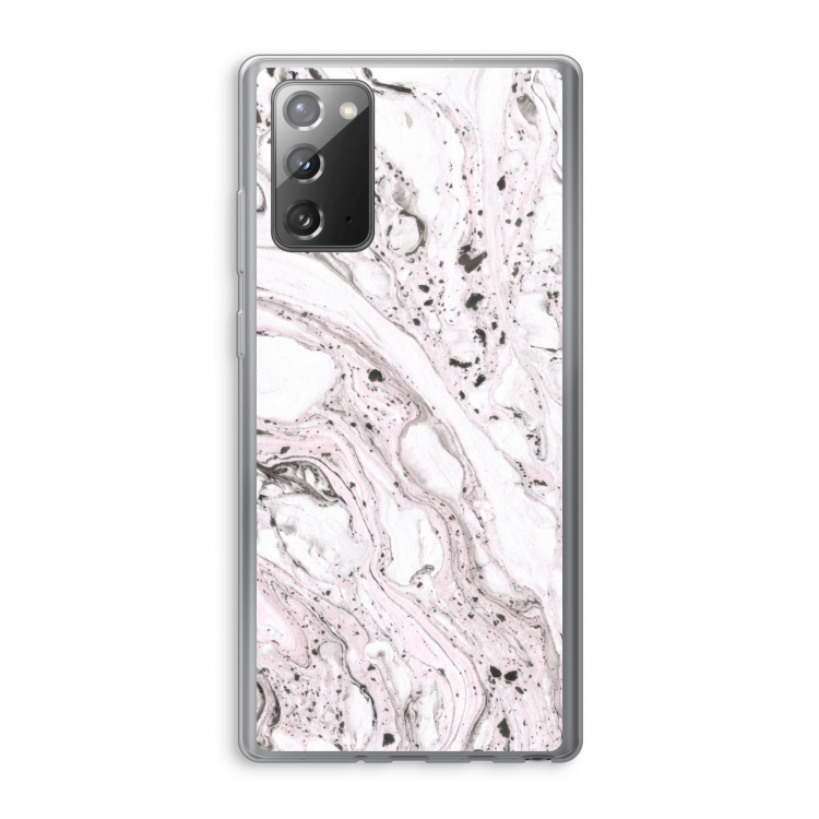 Mengelmoes: Samsung Galaxy Note 20 / Note 20 5G Transparant Hoesje