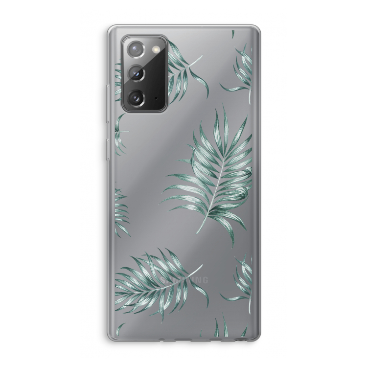 Simple leaves: Samsung Galaxy Note 20 / Note 20 5G Transparant Hoesje