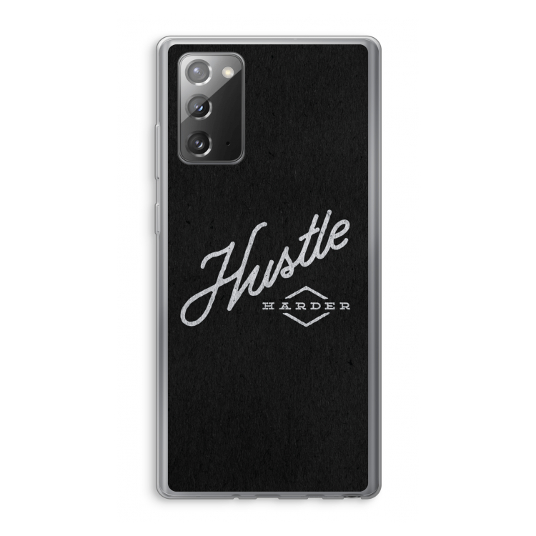 Hustle: Samsung Galaxy Note 20 / Note 20 5G Transparant Hoesje