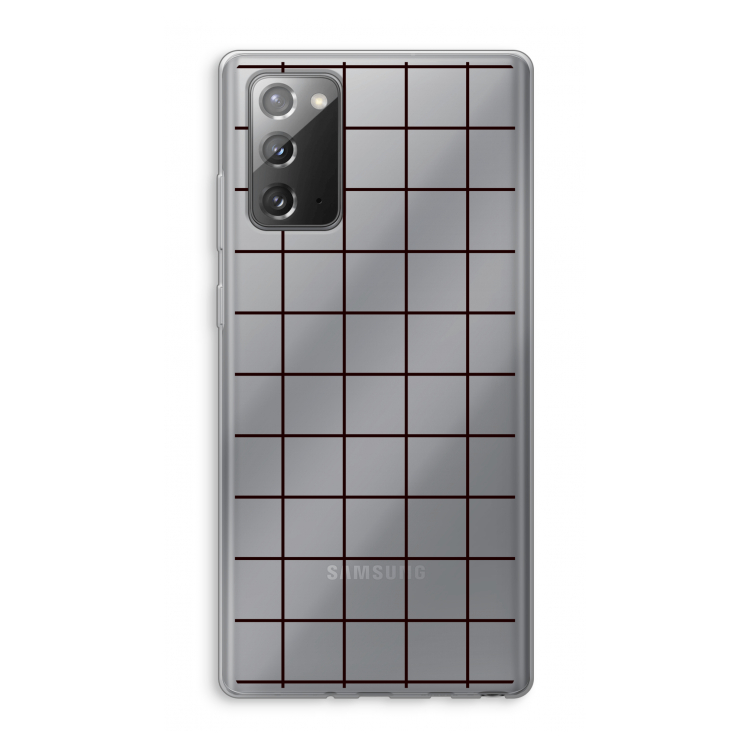 Rooster: Samsung Galaxy Note 20 / Note 20 5G Transparant Hoesje