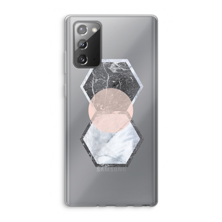 Creatieve toets: Samsung Galaxy Note 20 / Note 20 5G Transparant Hoesje