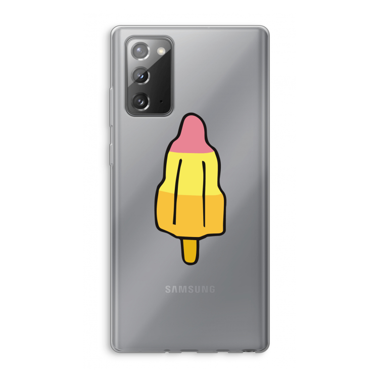 Raketijsje: Samsung Galaxy Note 20 / Note 20 5G Transparant Hoesje