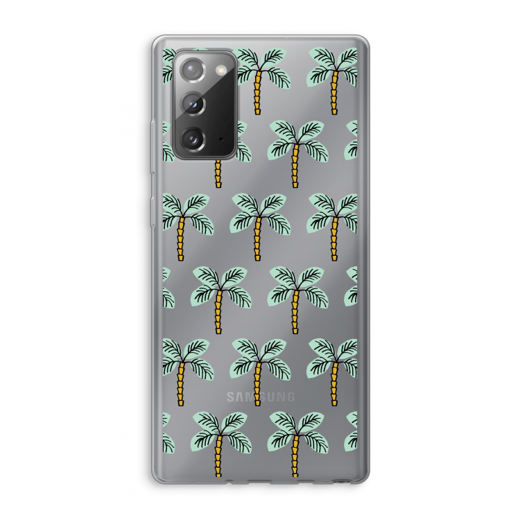 Paradise: Samsung Galaxy Note 20 / Note 20 5G Transparant Hoesje