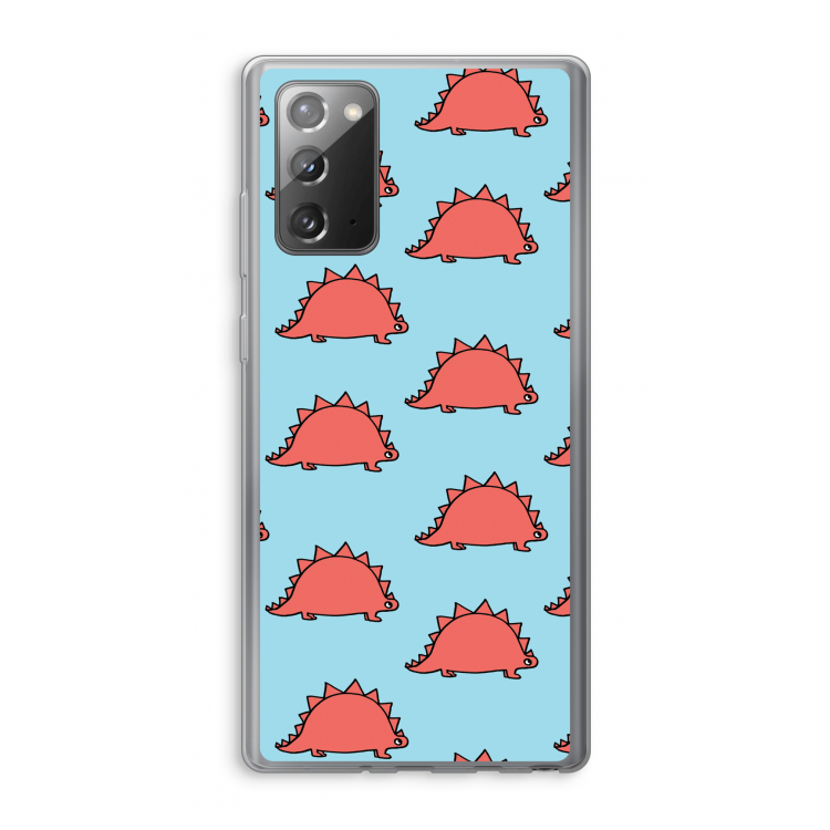 Dinosawrr: Samsung Galaxy Note 20 / Note 20 5G Transparant Hoesje
