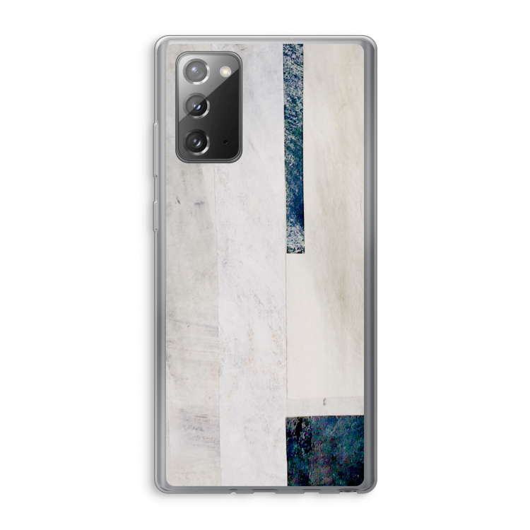 Meet you there: Samsung Galaxy Note 20 / Note 20 5G Transparant Hoesje