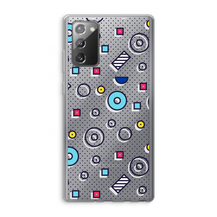 8-bit N°9: Samsung Galaxy Note 20 / Note 20 5G Transparant Hoesje