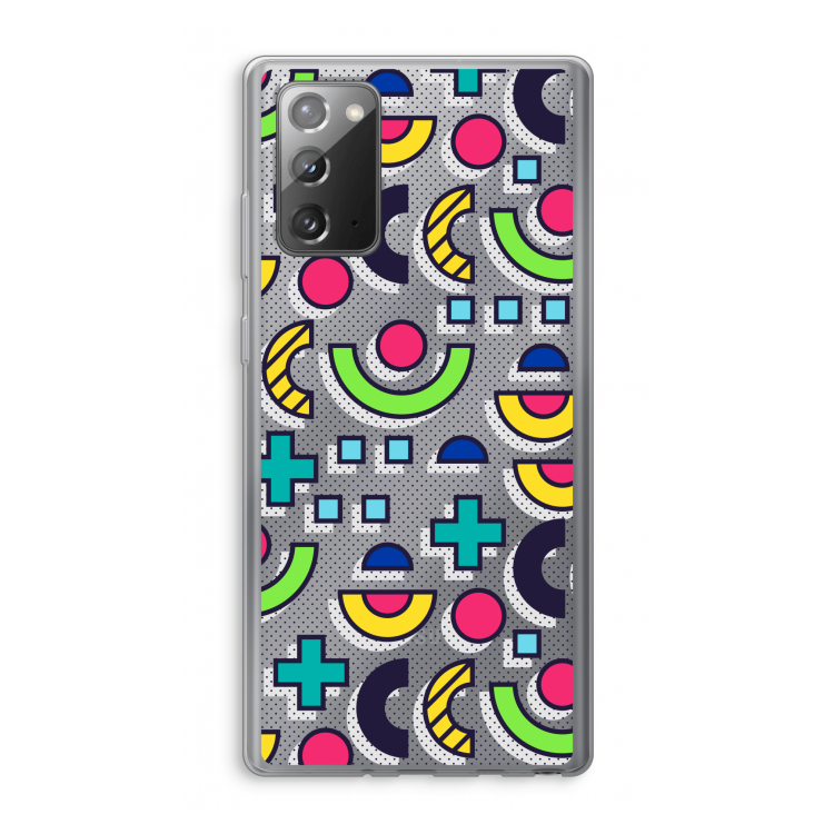 8-bit N°6: Samsung Galaxy Note 20 / Note 20 5G Transparant Hoesje