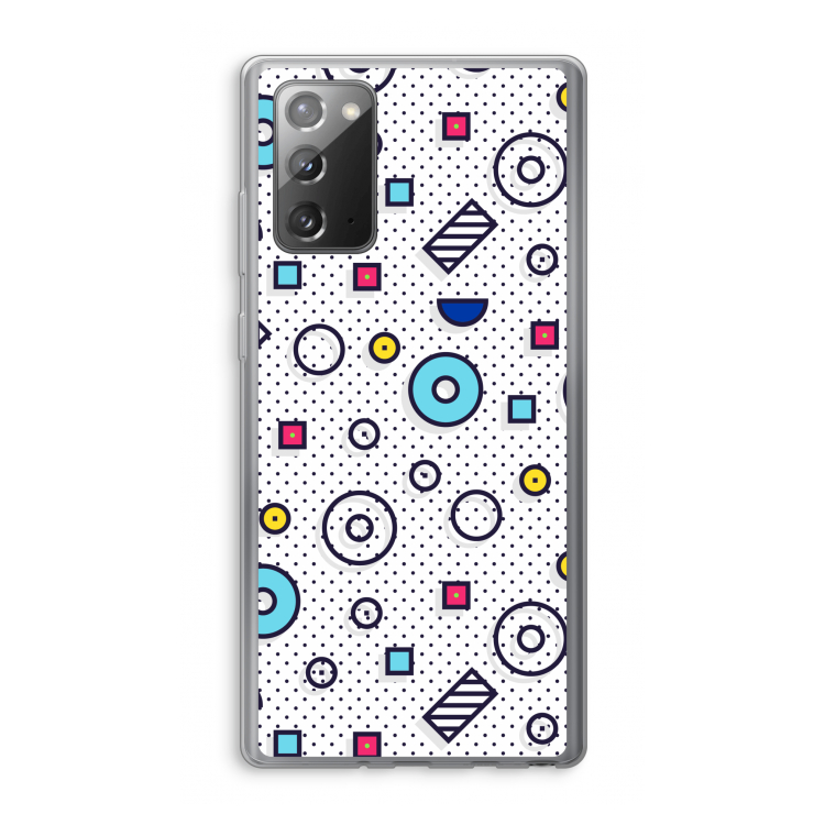 8-bit N°9: Samsung Galaxy Note 20 / Note 20 5G Transparant Hoesje