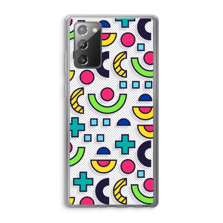 8-bit N°6: Samsung Galaxy Note 20 / Note 20 5G Transparant Hoesje