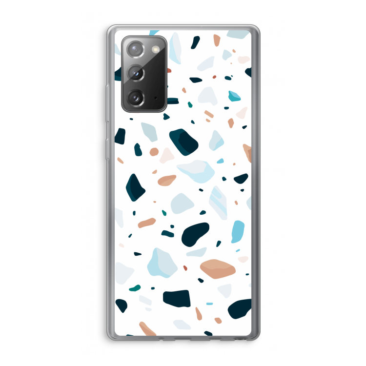 Terrazzo N°13: Samsung Galaxy Note 20 / Note 20 5G Transparant Hoesje