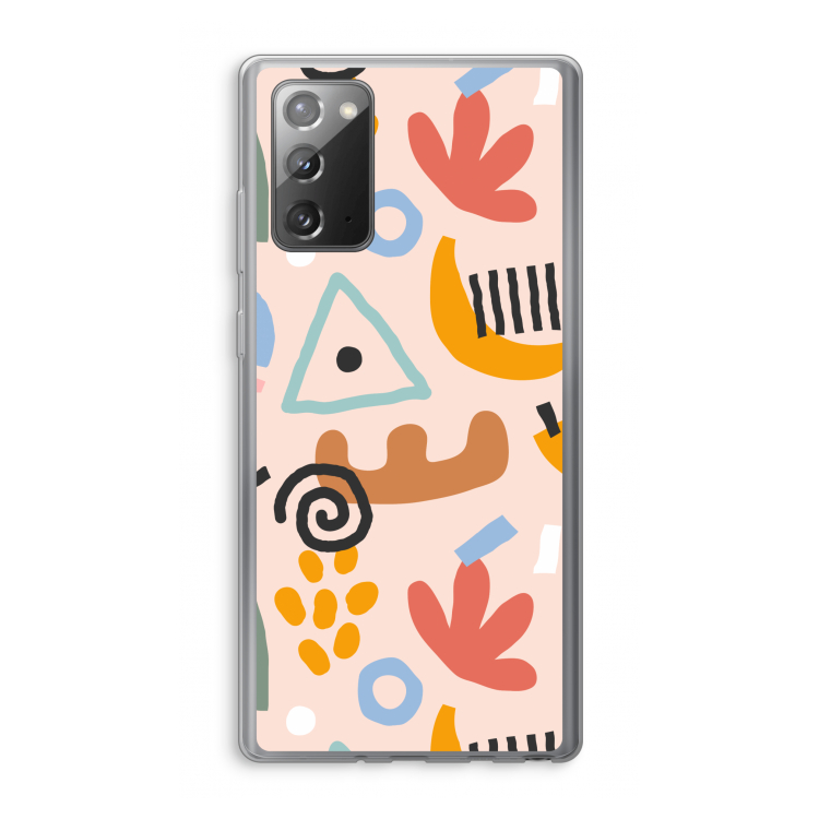 Abstract: Samsung Galaxy Note 20 / Note 20 5G Transparant Hoesje
