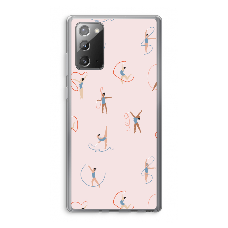 Dancing #3: Samsung Galaxy Note 20 / Note 20 5G Transparant Hoesje