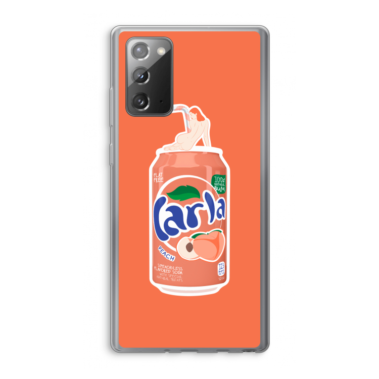 S(peach)less: Samsung Galaxy Note 20 / Note 20 5G Transparant Hoesje