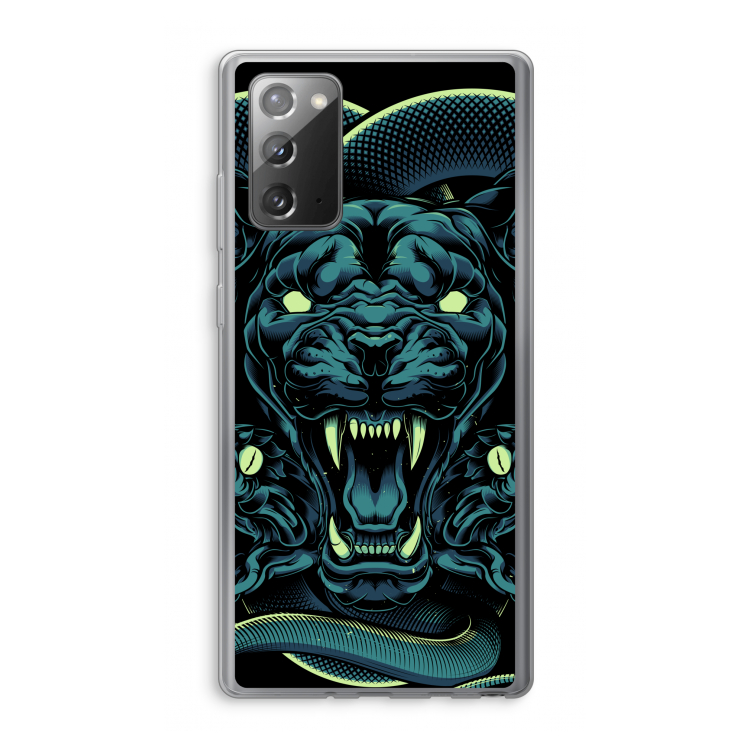 Cougar and Vipers: Samsung Galaxy Note 20 / Note 20 5G Transparant Hoesje