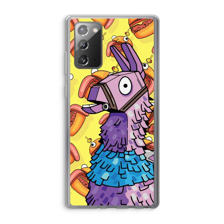Loot Burger: Samsung Galaxy Note 20 / Note 20 5G Transparant Hoesje