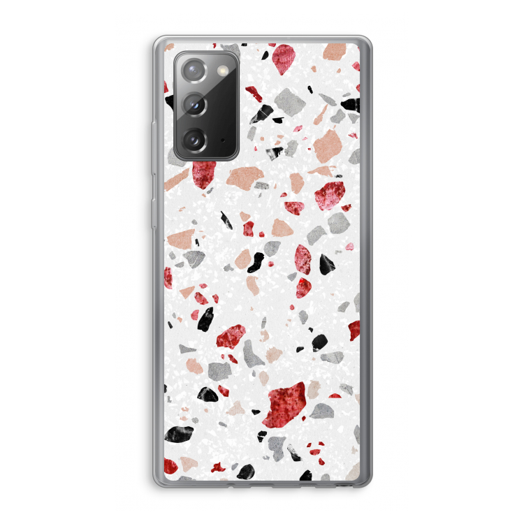 Terrazzo N°12: Samsung Galaxy Note 20 / Note 20 5G Transparant Hoesje