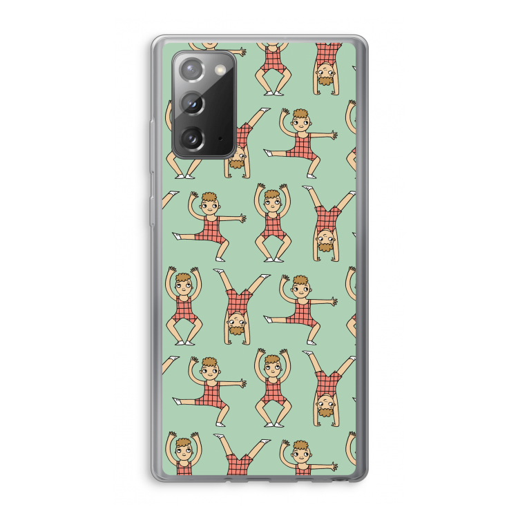 Gymboys: Samsung Galaxy Note 20 / Note 20 5G Transparant Hoesje