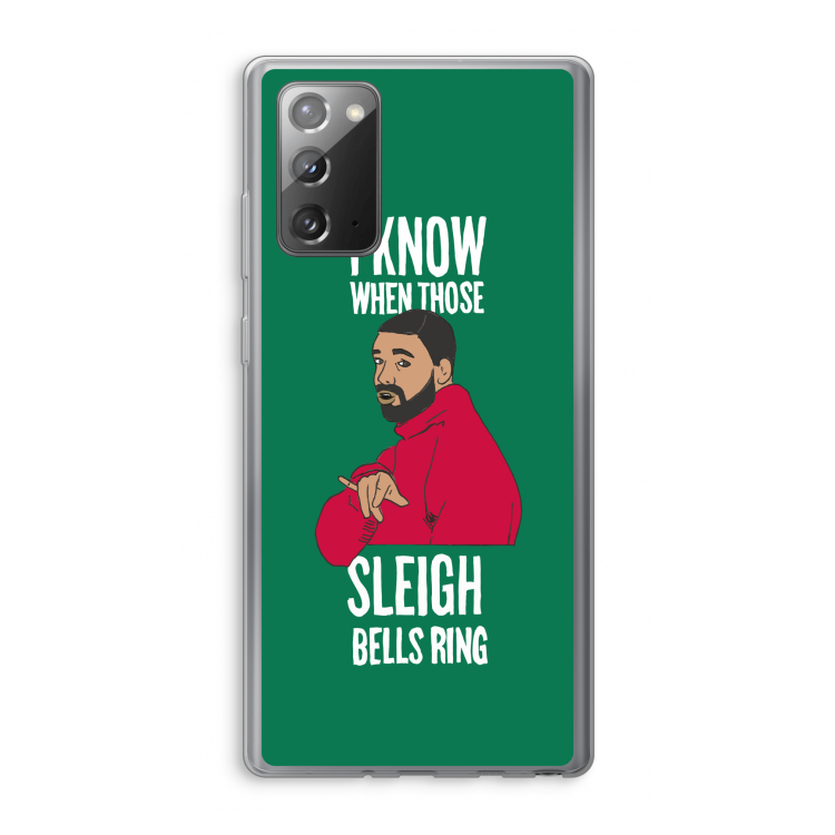 Sleigh Bells Ring: Samsung Galaxy Note 20 / Note 20 5G Transparant Hoesje