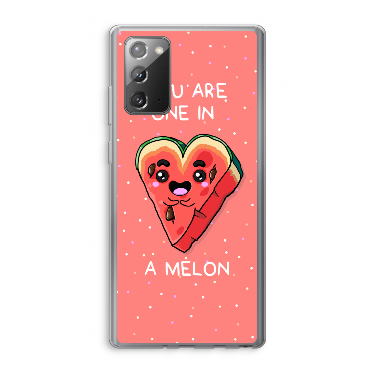 One In A Melon: Samsung Galaxy Note 20 / Note 20 5G Transparant Hoesje