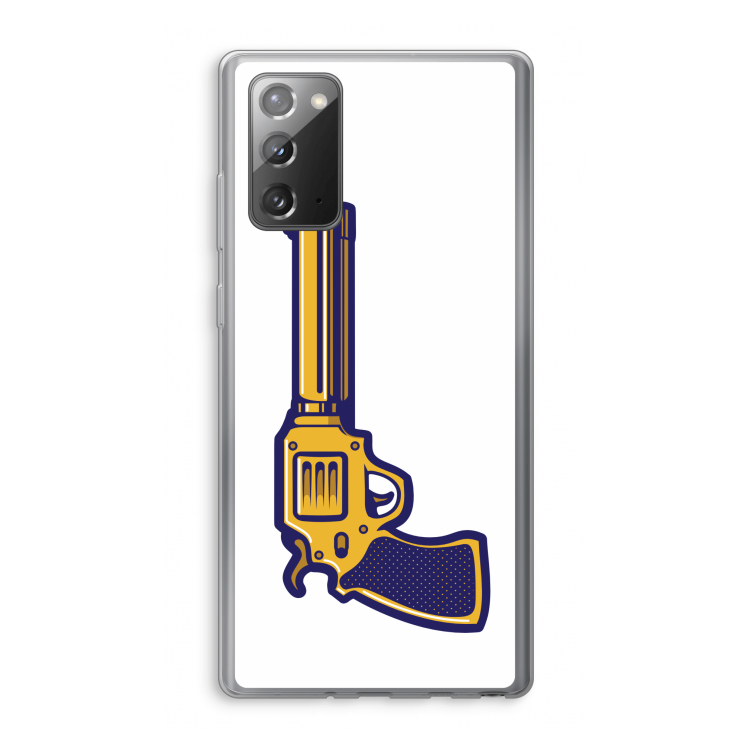 Pew Pew Pew: Samsung Galaxy Note 20 / Note 20 5G Transparant Hoesje