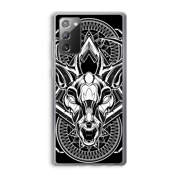Oh Deer: Samsung Galaxy Note 20 / Note 20 5G Transparant Hoesje