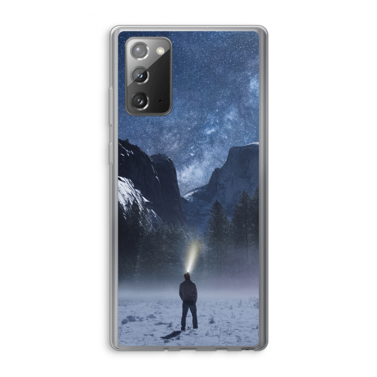 Wanderlust: Samsung Galaxy Note 20 / Note 20 5G Transparant Hoesje