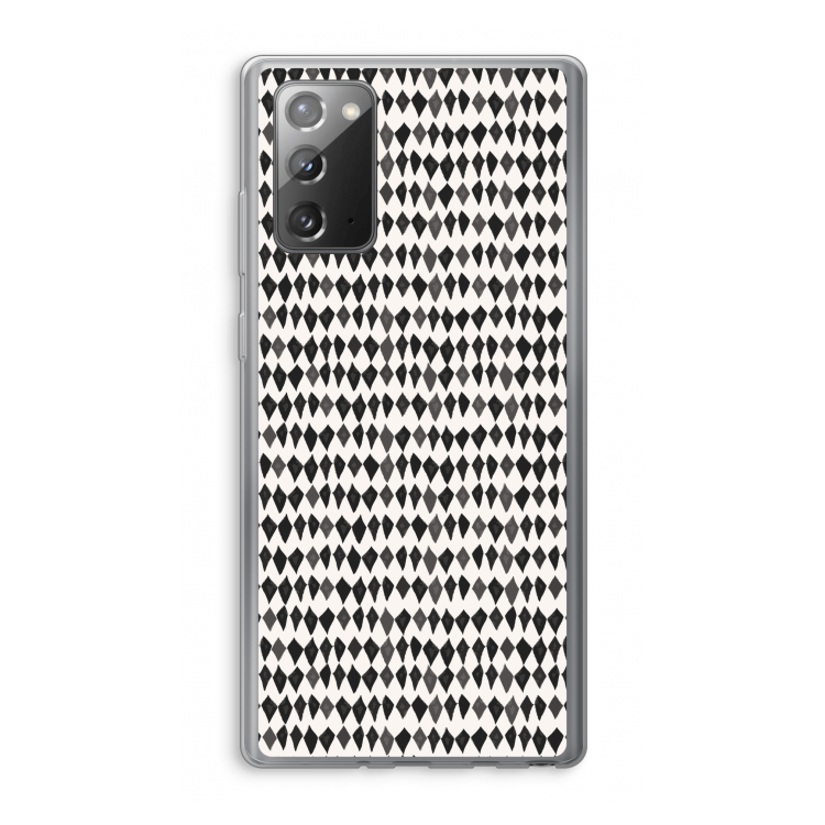 Crazy shapes: Samsung Galaxy Note 20 / Note 20 5G Transparant Hoesje