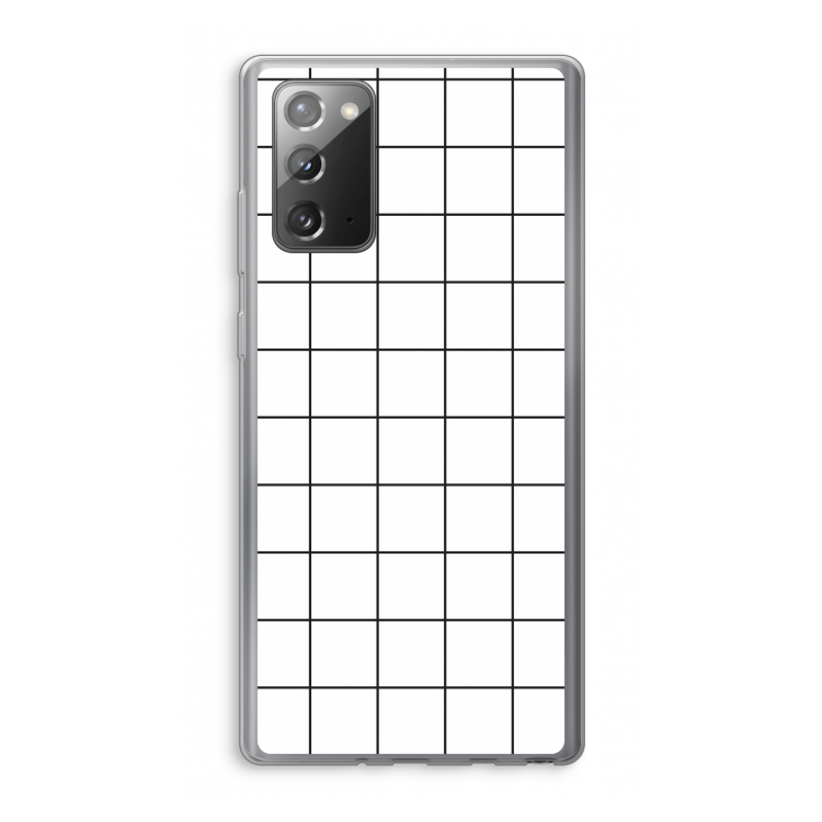 Rooster: Samsung Galaxy Note 20 / Note 20 5G Transparant Hoesje