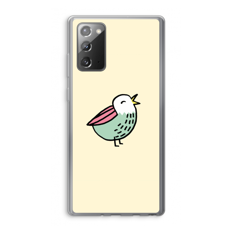 Birdy: Samsung Galaxy Note 20 / Note 20 5G Transparant Hoesje