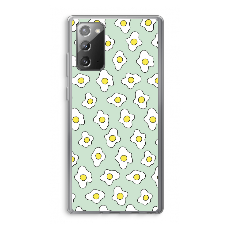 Spiegeleitjes: Samsung Galaxy Note 20 / Note 20 5G Transparant Hoesje