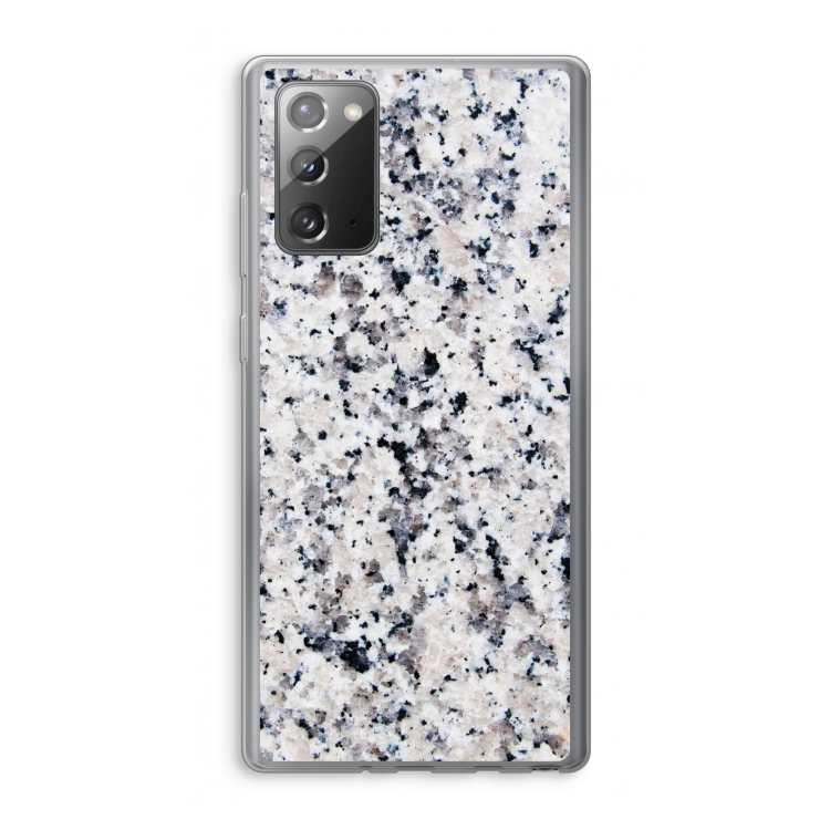 Gespikkelde marmer: Samsung Galaxy Note 20 / Note 20 5G Transparant Hoesje