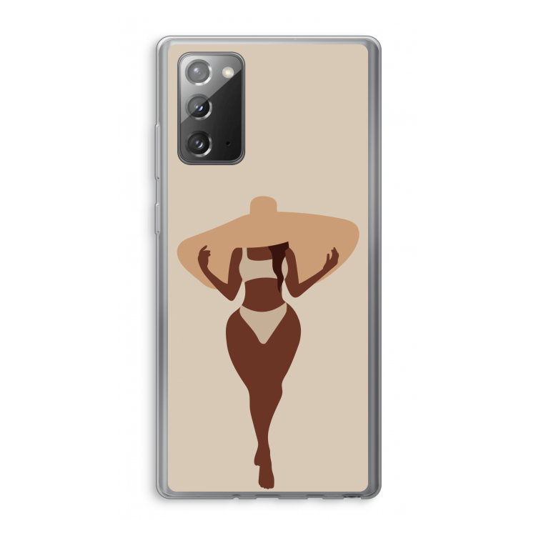 Let's get salty: Samsung Galaxy Note 20 / Note 20 5G Transparant Hoesje