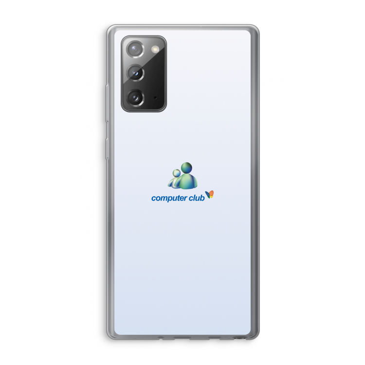 MSN: Samsung Galaxy Note 20 / Note 20 5G Transparant Hoesje